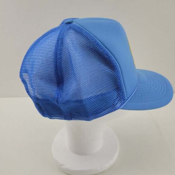 Vintage snapback hat Light Blue "Bens Spring Co Since 1922" by Mohr's Trucker - Picture 5 of 9